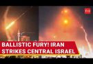 Iran Hypersonic Missile BOMBARDS Tel Aviv; Israelis Flee Bedrooms, Big Alert In Central Israel